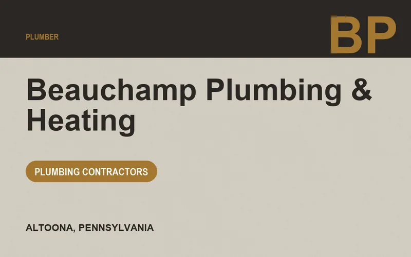 Beauchamp Plumbing & Heating in Altoona, Pennsylvania