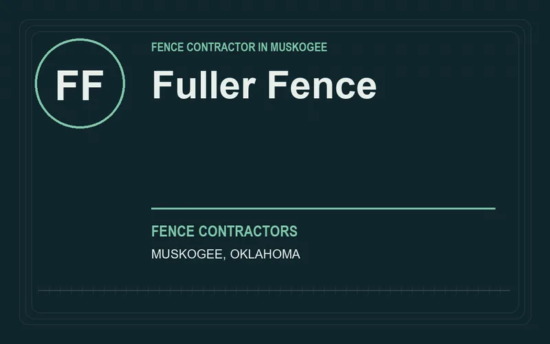 Fuller Fence in Muskogee, Oklahoma