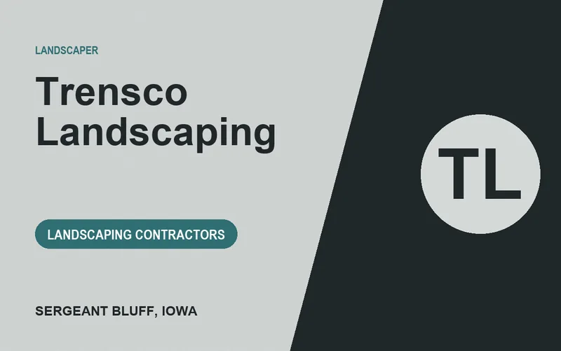 Trensco Landscaping in Sergeant Bluff, Iowa