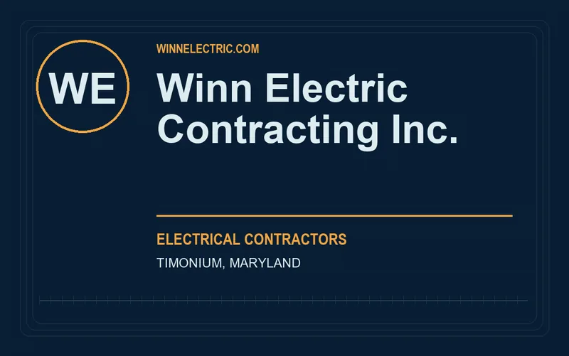 Winn Electric Contracting Inc. in Timonium, Maryland