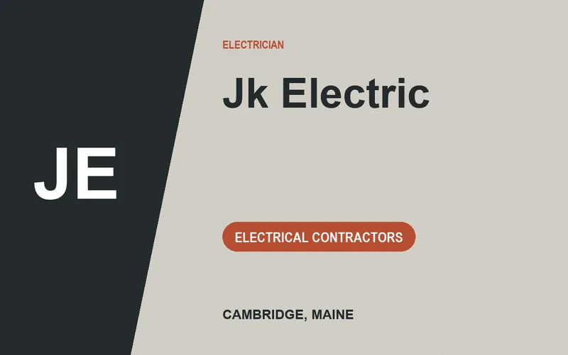 Jk Electric in Cambridge, Maine