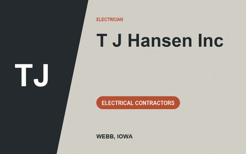 T J Hansen Inc in Webb, Iowa