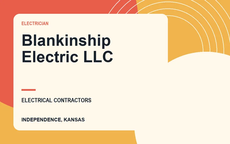 Blankinship Electric LLC in Independence, Kansas