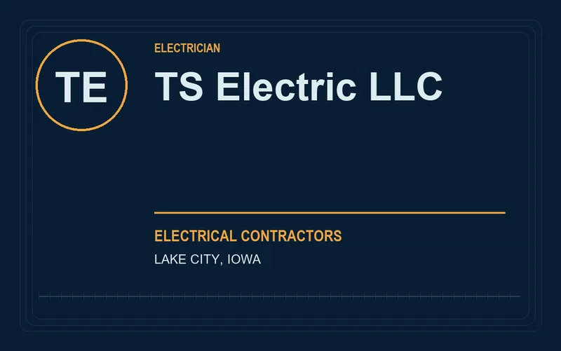 TS Electric LLC in Lake City, Iowa