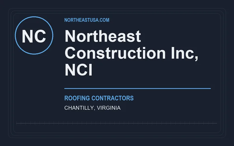 Northeast Construction Inc, NCI in Chantilly, Virginia