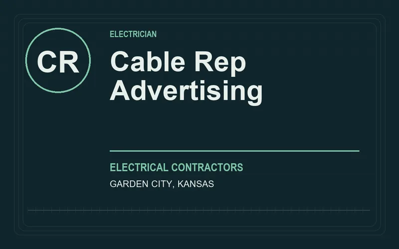 Cable Rep Advertising in Garden City, Kansas