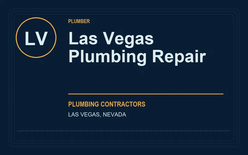 Las Vegas Plumbing Repair in Las Vegas, Nevada