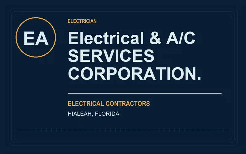 Electrical & A/C SERVICES CORPORATION. in Hialeah, Florida
