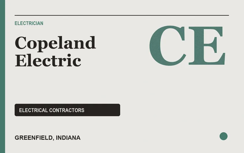 Copeland Electric in Greenfield, Indiana