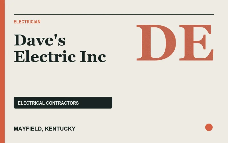 Dave's Electric Inc in Mayfield, Kentucky