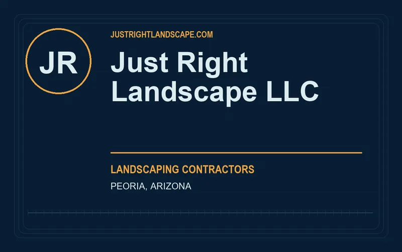 Just Right Landscape LLC in Peoria, Arizona