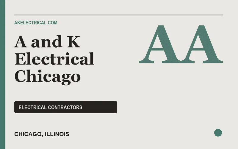 A and K Electrical Chicago in Chicago, Illinois