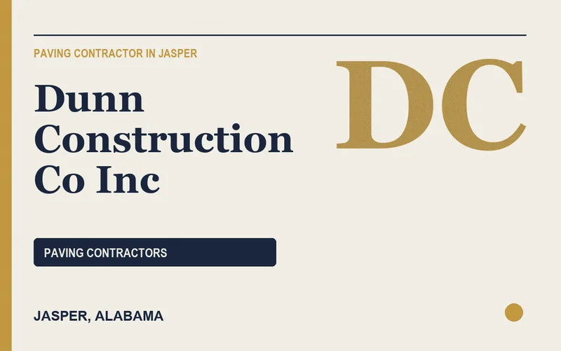 Dunn Construction Co Inc in Jasper, Alabama