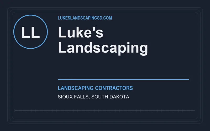 Luke's Landscaping in Sioux Falls, South Dakota
