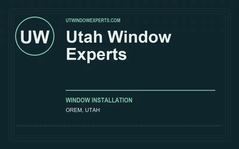 Utah Window Experts in Orem, Utah