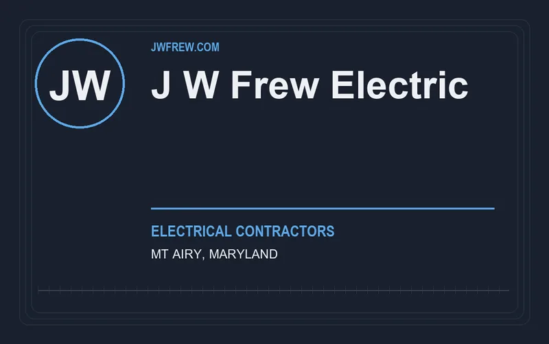 J W Frew Electric in Mt Airy, Maryland