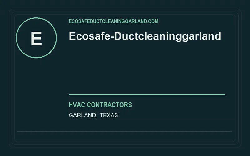 Ecosafe-Ductcleaninggarland in Garland, Texas
