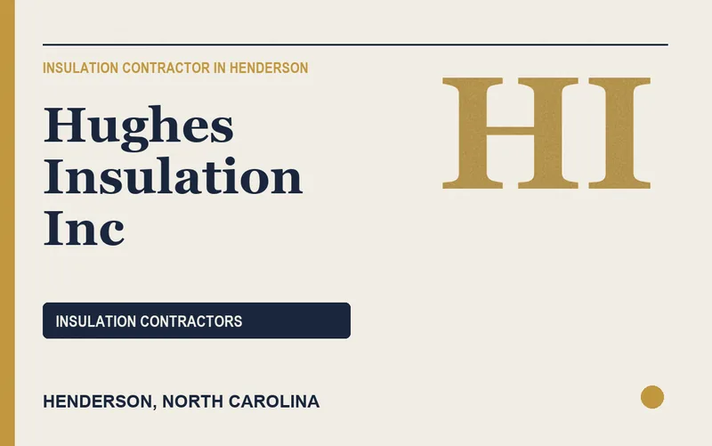 Hughes Insulation Inc in Henderson, North Carolina