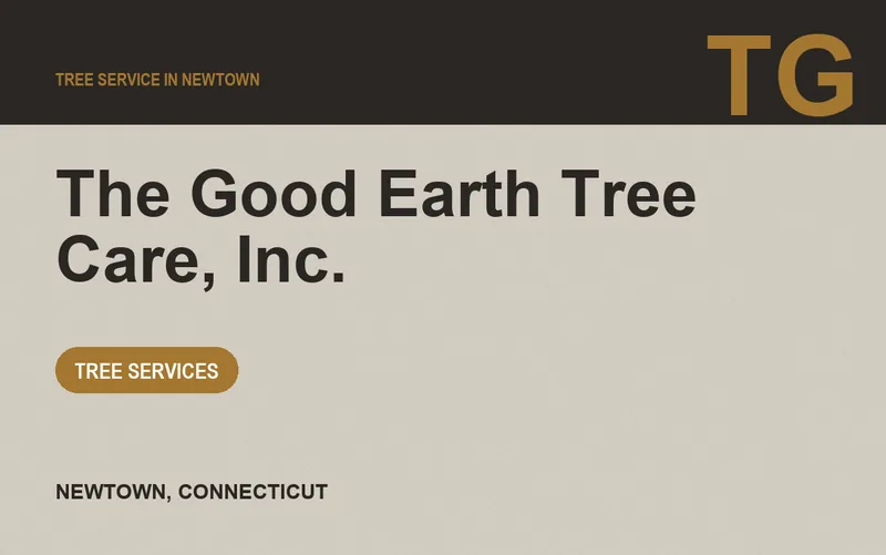 the good earth tree care, inc. in Newtown, Connecticut