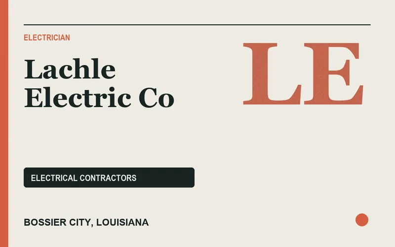 Lachle Electric Co in Bossier City, Louisiana