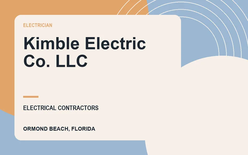 Kimble Electric Co. LLC in Ormond Beach, Florida
