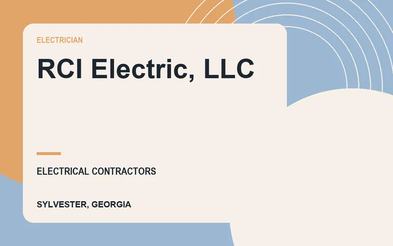 RCI Electric, LLC in Sylvester, Georgia
