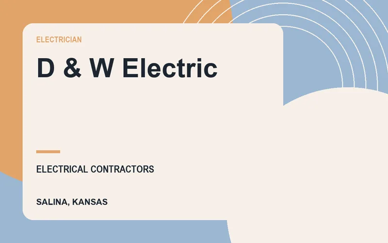 D & W Electric in Salina, Kansas