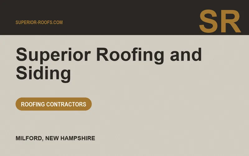 Superior Roofing and Siding in Milford, New Hampshire