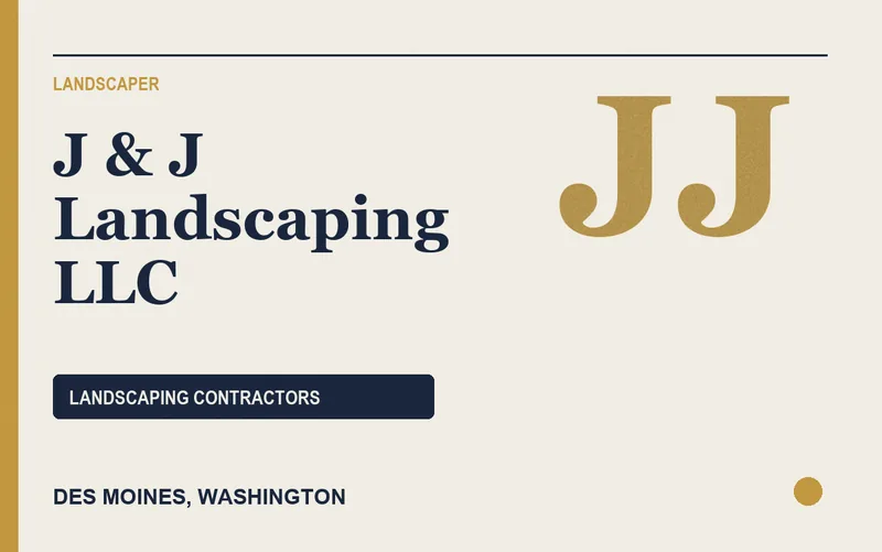 J & J Landscaping LLC in Des Moines, Washington