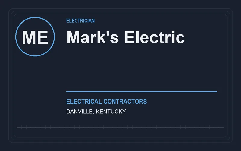 Mark's Electric in Danville, Kentucky