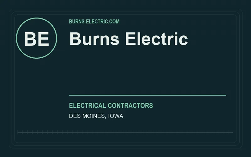 Burns Electric in Des Moines, Iowa