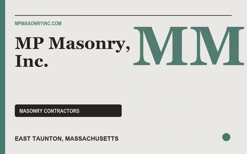 MP Masonry, Inc. in East Taunton, Massachusetts