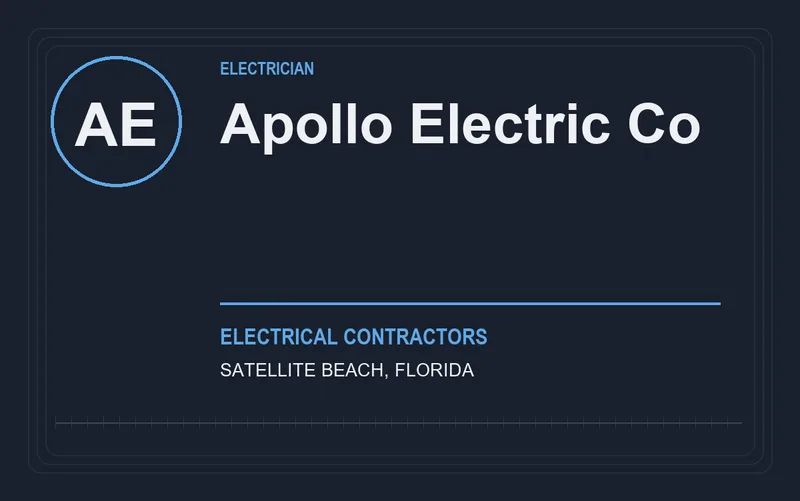 Apollo Electric Co in Satellite Beach, Florida