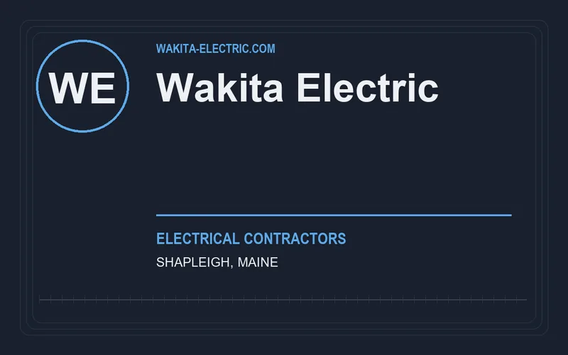 Wakita Electric in Shapleigh, Maine