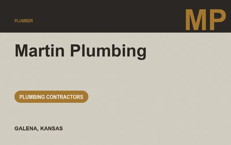 Martin Plumbing in Galena, Kansas