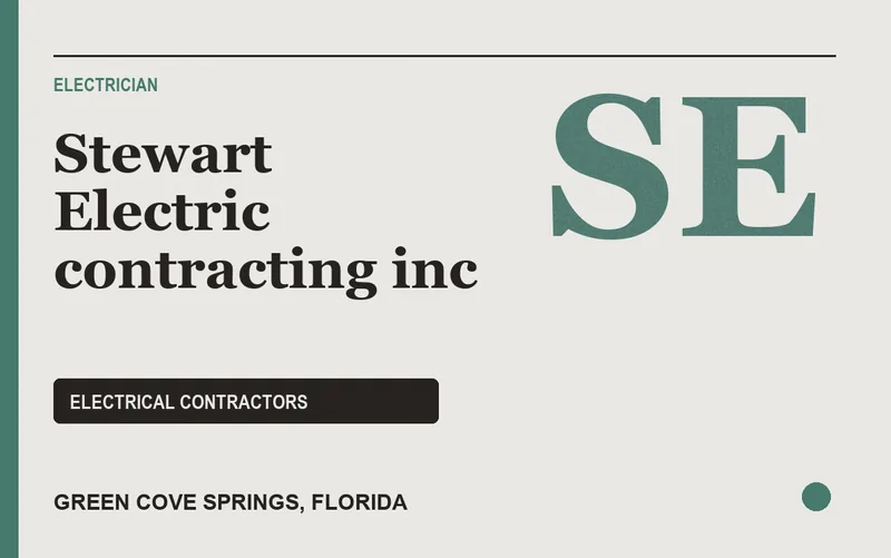Stewart Electric contracting inc in Green Cove Springs, Florida