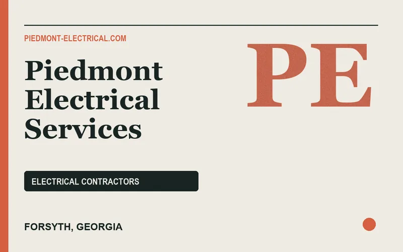 Piedmont Electrical Services in Forsyth, Georgia