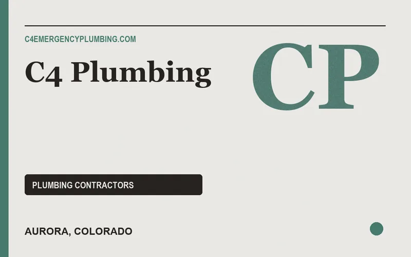 C4 Plumbing in Aurora, Colorado