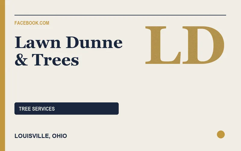 Lawn Dunne & Trees in Louisville, Ohio