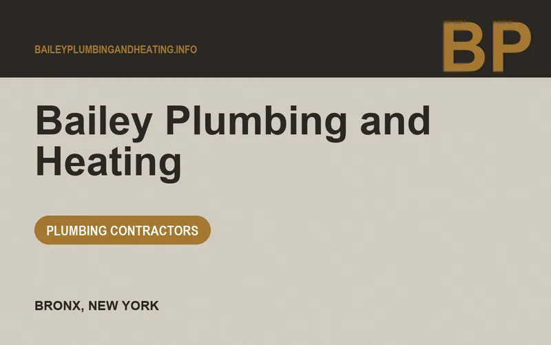 Bailey Plumbing and Heating in Bronx, New York