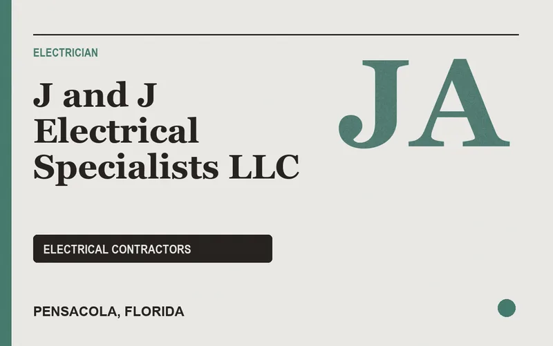 J and J Electrical Specialists LLC in Pensacola, Florida