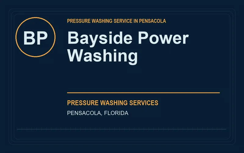 Bayside Power Washing in Pensacola, Florida