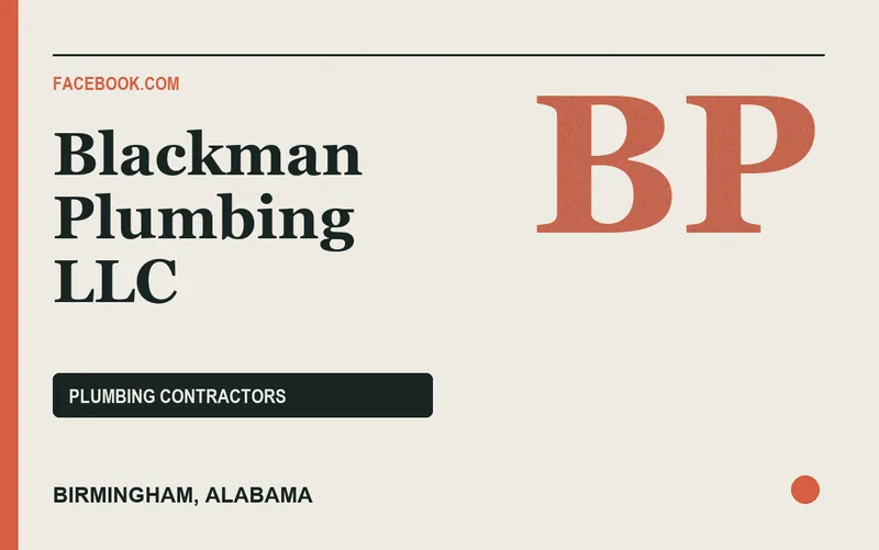Blackman Plumbing LLC in Birmingham, Alabama