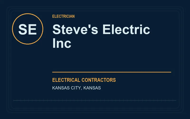 Steve's Electric Inc in Kansas City, Kansas