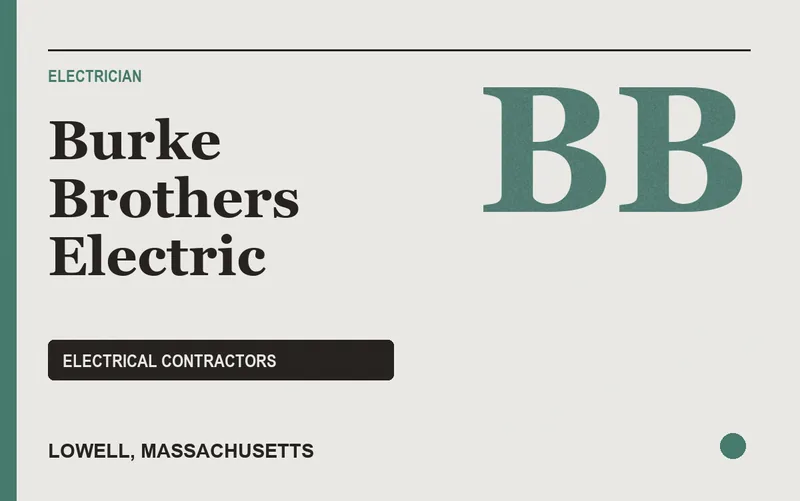 Burke Brothers Electric in Lowell, Massachusetts
