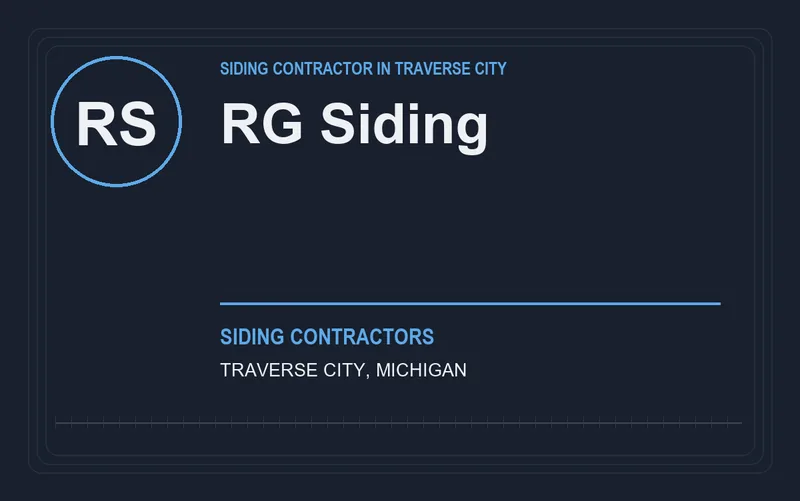 RG Siding in Traverse City, Michigan