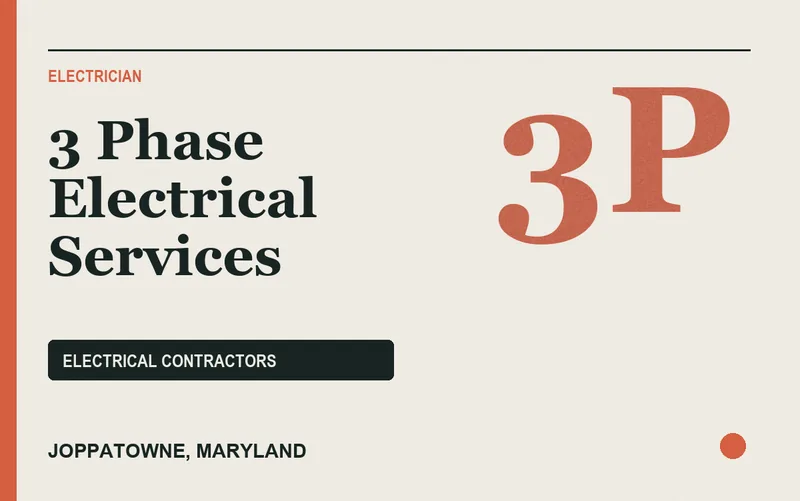 3 Phase Electrical Services in Joppatowne, Maryland