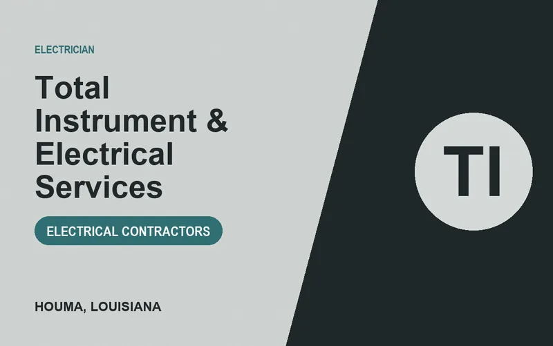 Total Instrument & Electrical Services in Houma, Louisiana