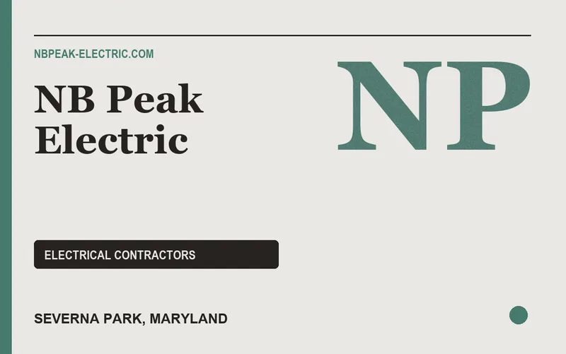 NB Peak Electric in Severna Park, Maryland
