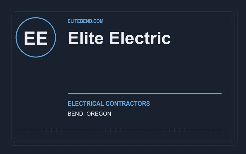 Elite Electric in Bend, Oregon